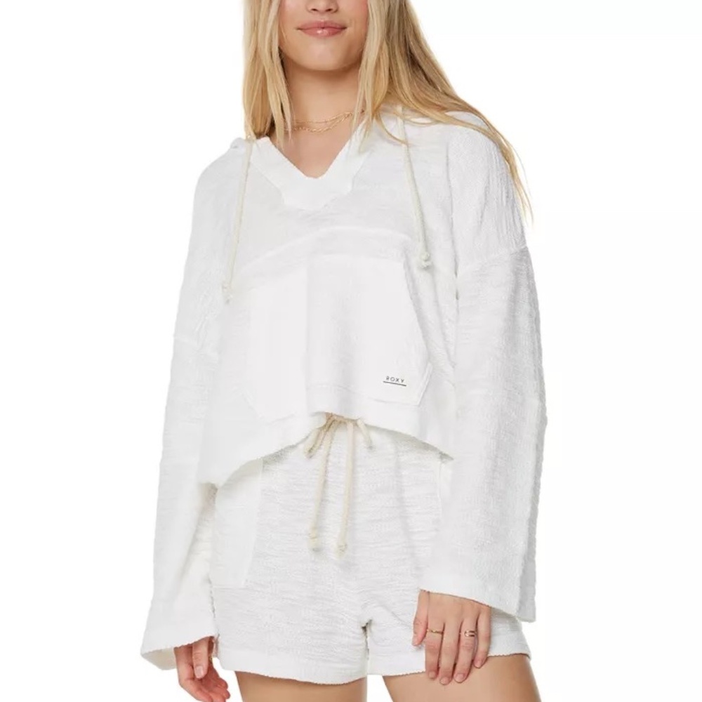 Roxy Rich Coast Poncho Hooded Sweatshirt